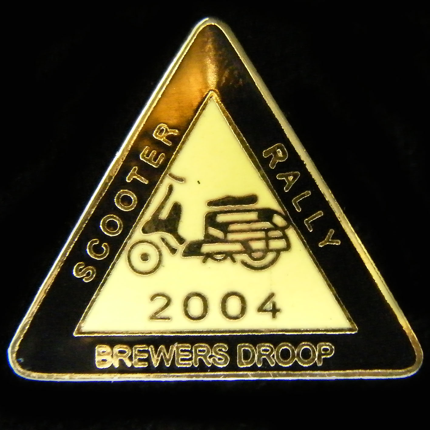 Scooter Rally pin badge