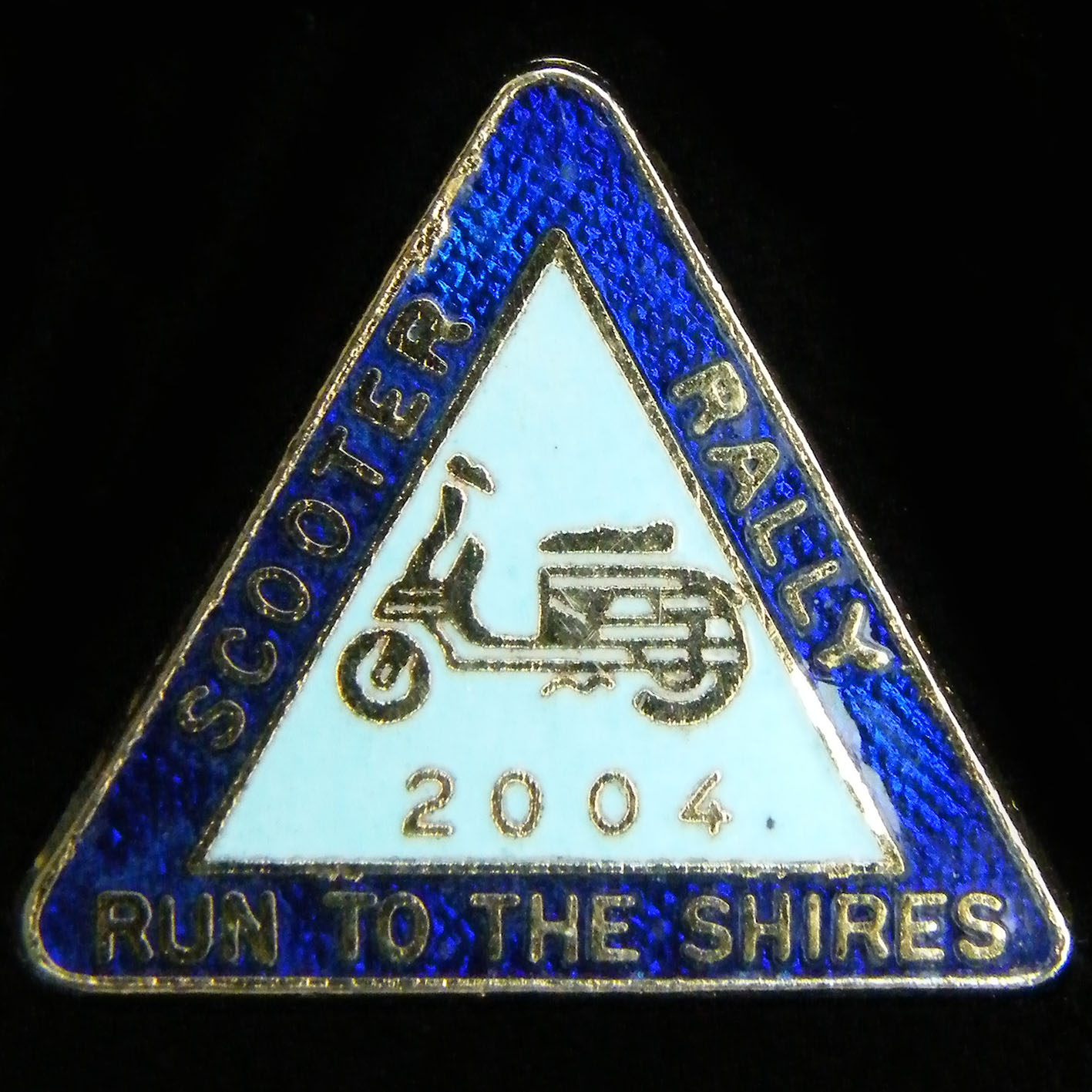 Scooter Rally pin badge