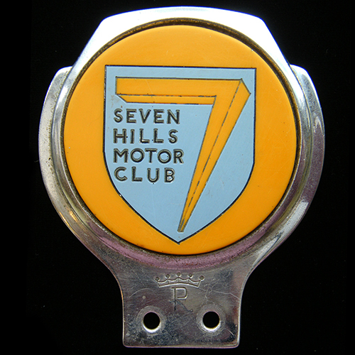 Seven Hills Motor Club car badge
