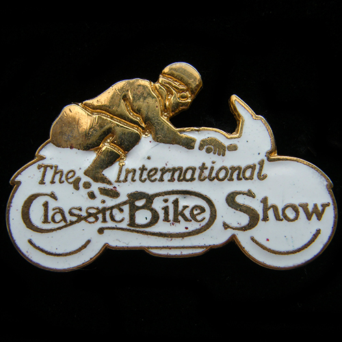 Classic Bike Show pin badge