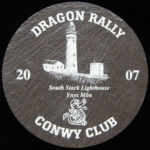 Dragon Rally Slate Coaster 2007