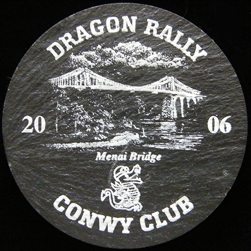 Dragon Rally Slate Coaster 2016