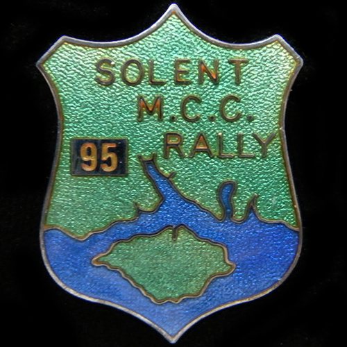 Solent Rally pin badge