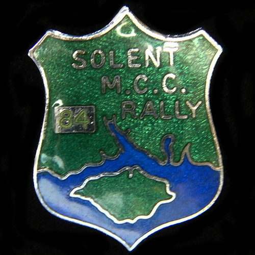 Solent Rally pin badge