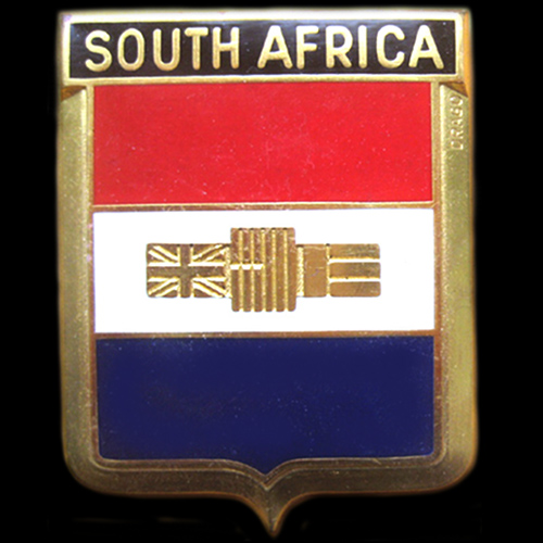 South Africa Car Badge (Drago) 