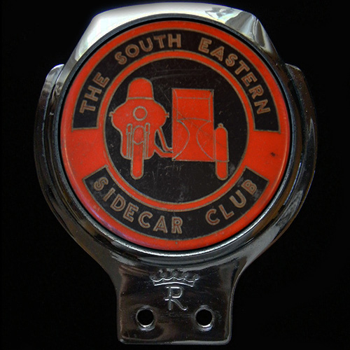 South Eastern Sidecar Club  Car Badge