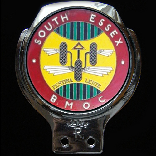 South Essex B.M.O.C Car Badge
