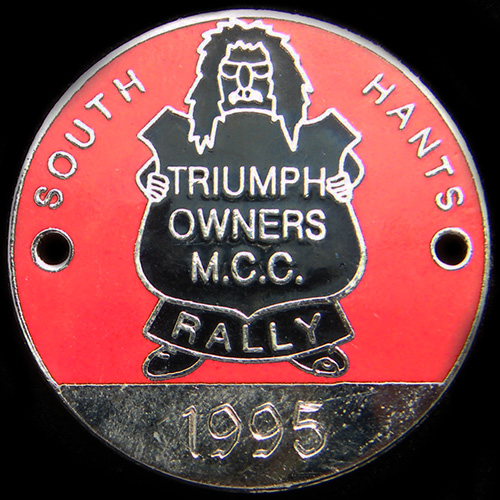 South Hants Rally Lapel Badge