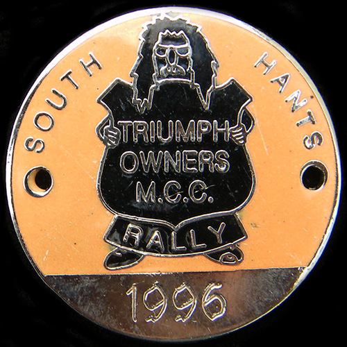 South Hants Rally Lapel Badge