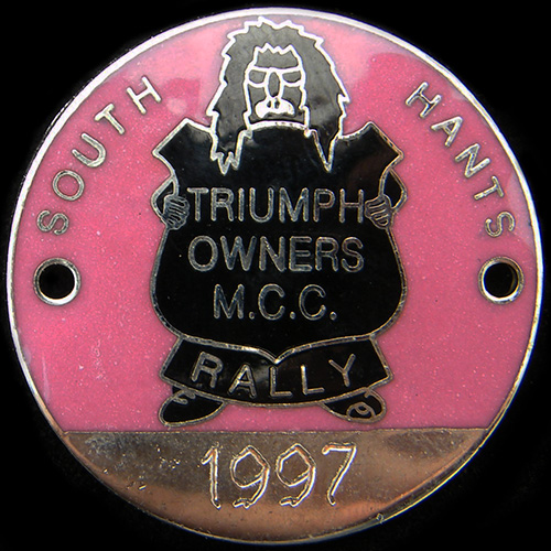 South Hants Rally Lapel Badge
