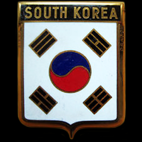 South Korea Car Badge (Drago)  