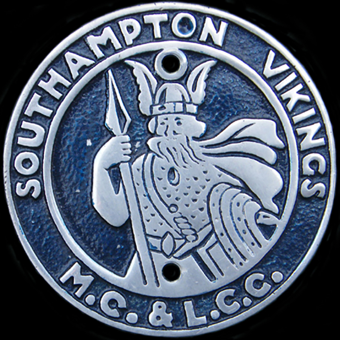 Southampton Vikings Motor Cycle & Light Car Club Car Badge