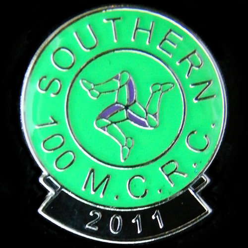 Southern 100 pin badge