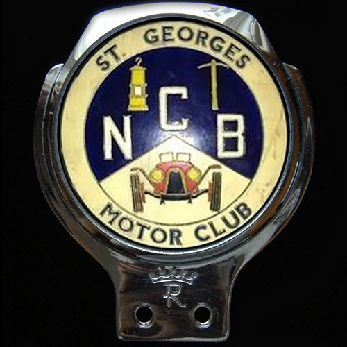 St Georges Motor Owner Car Badge