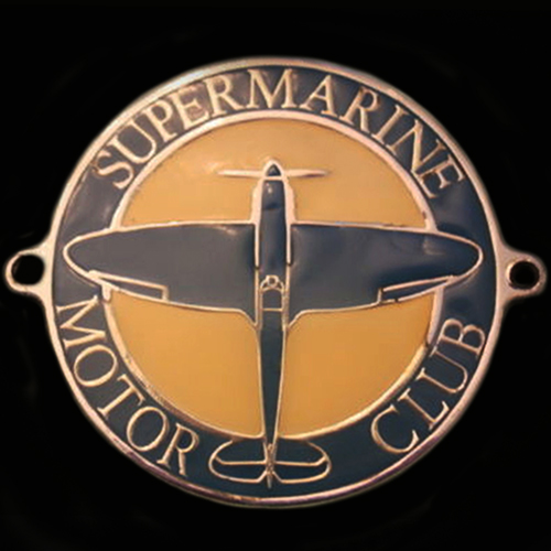 Supermarine Motor Club  car badge