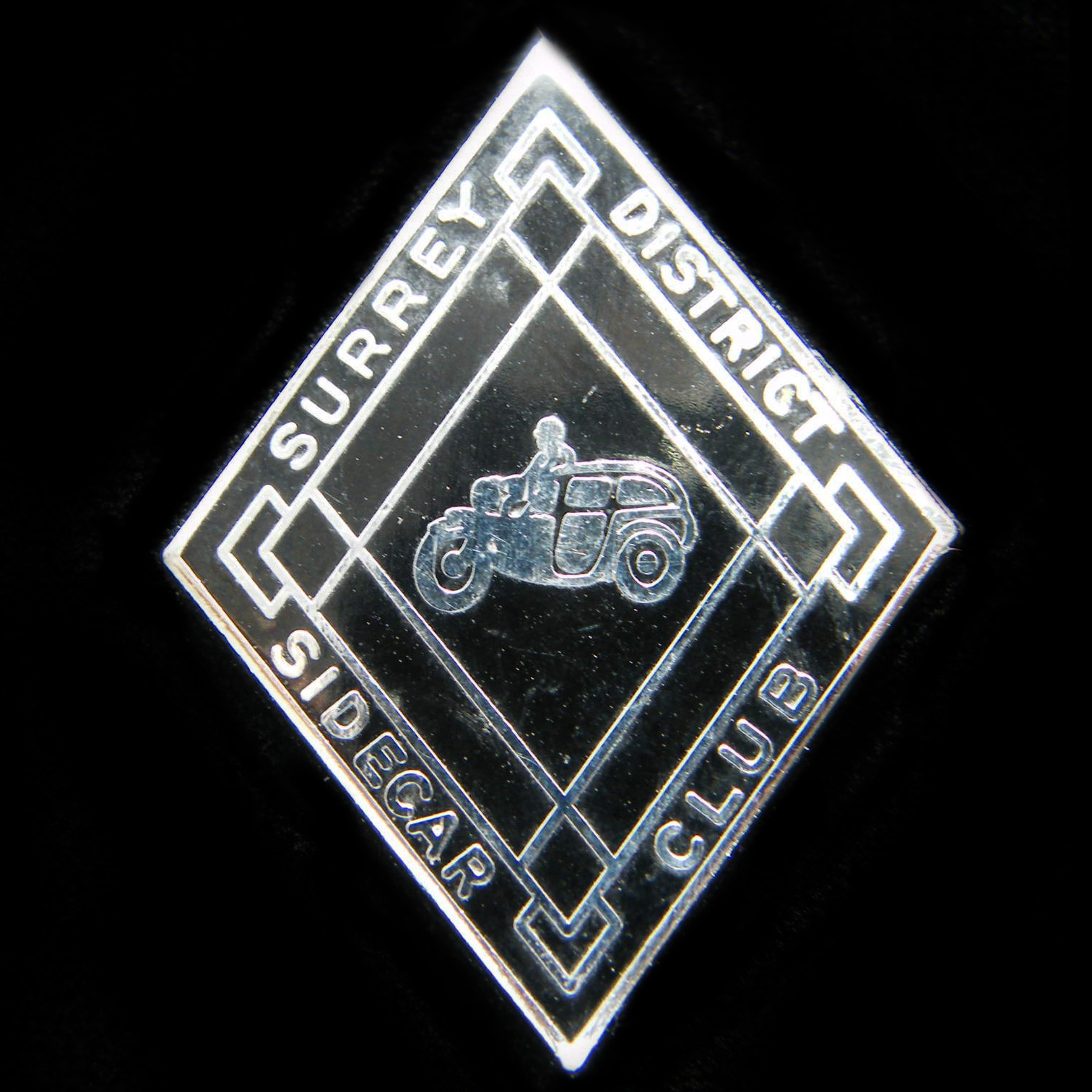 Surrey District Sidecar Club pin Badge
