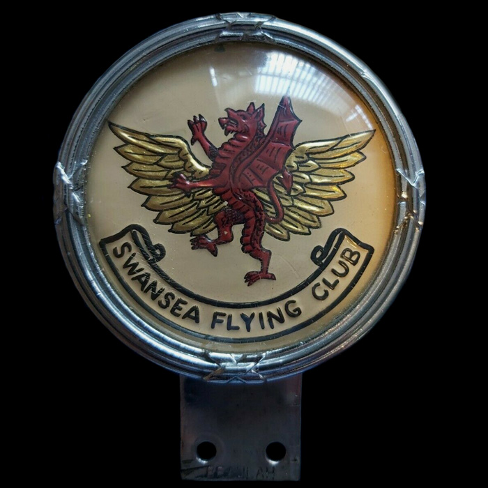 Swansea Flying Club car badge 