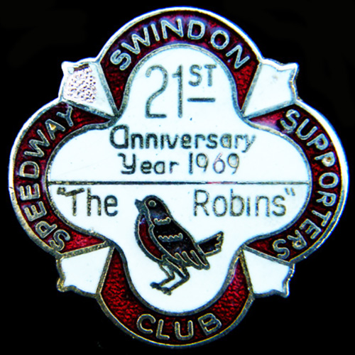 Swindon Speedway Lapel Badge