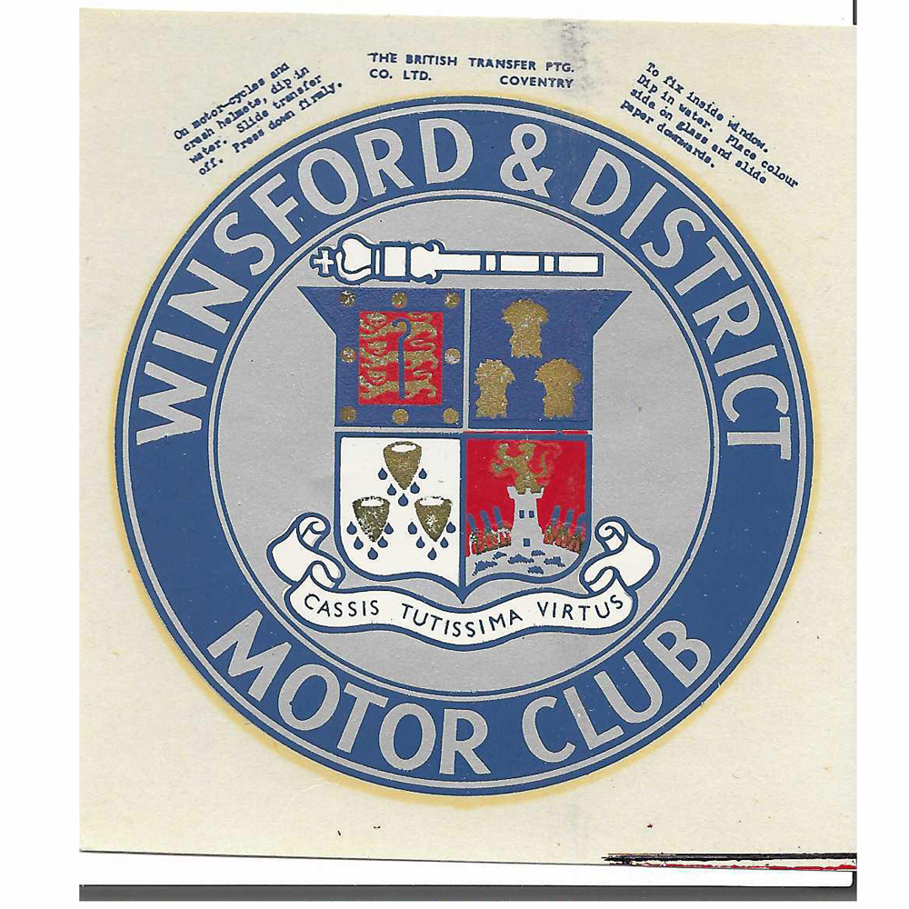 Transfer Winsford & District Motor Club
