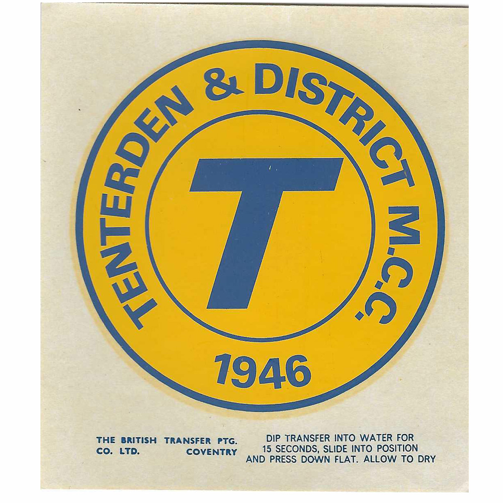 Transfer Tenterden & District Motor Cycle club