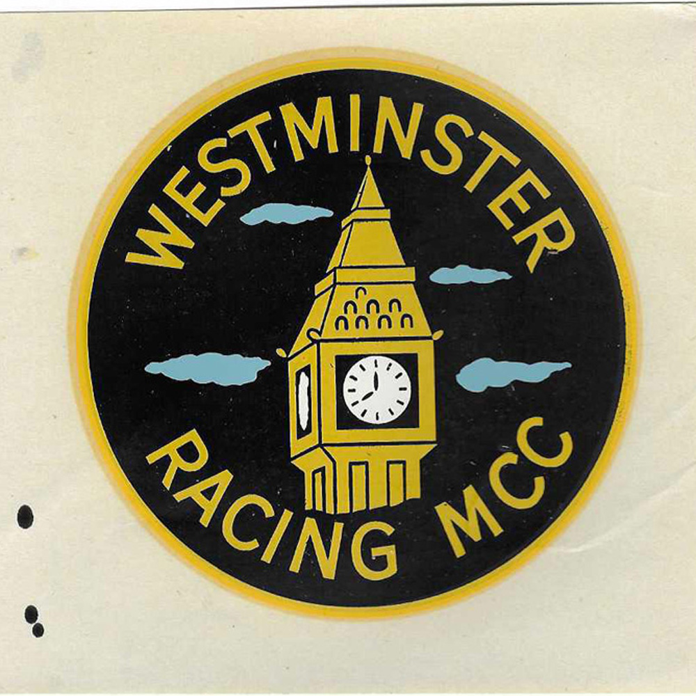 Transfer Westminster Racing Motor Cycle Club