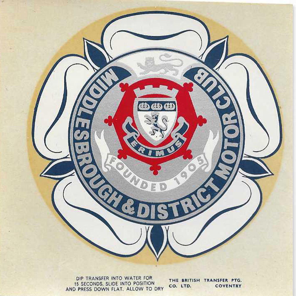 Transfer Middlesborough & District Motor Club