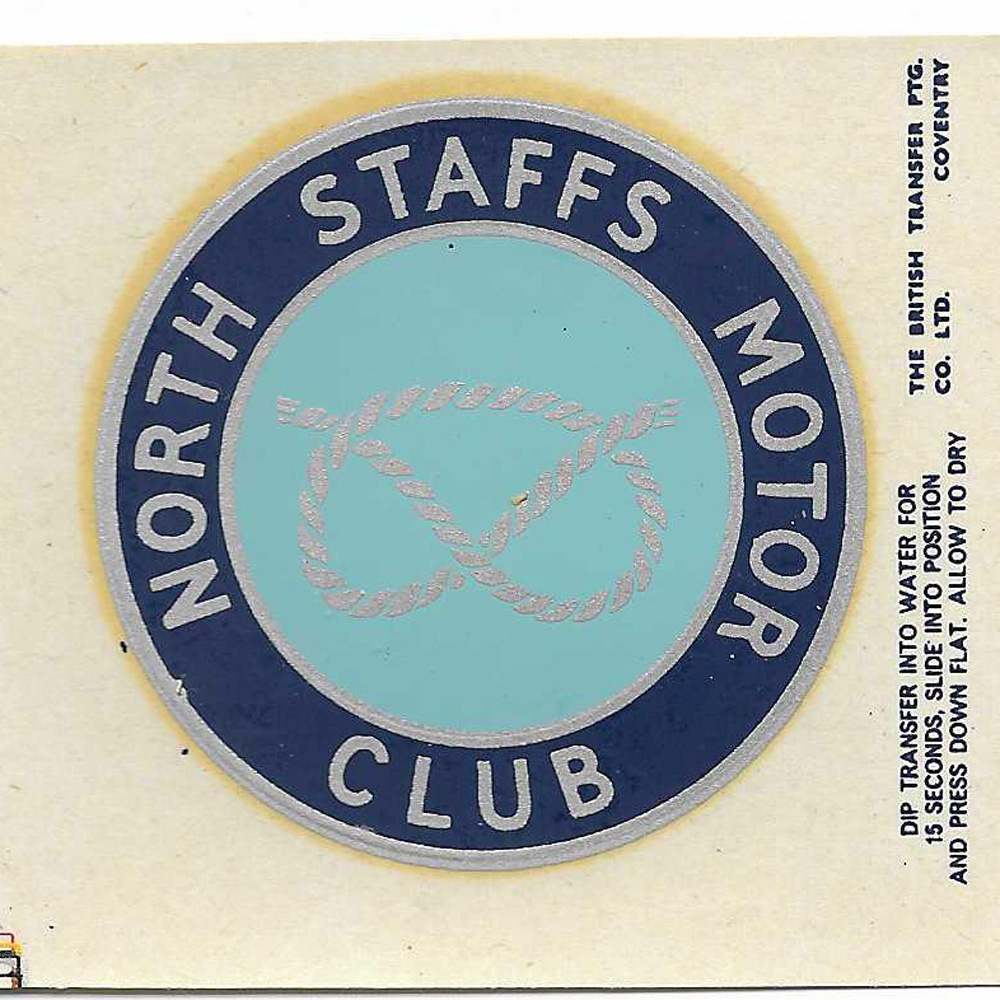 Transfer North Staffs Motor Club