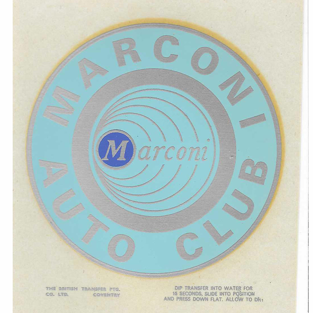 Transfer Marconi Auto Club