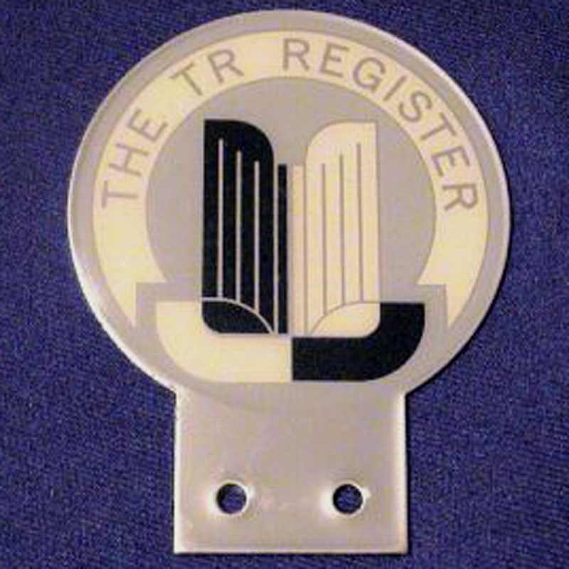 Triumph TR Register car badge