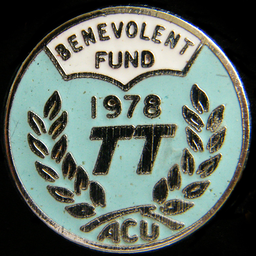 Isle of Man TT Lapel Badge