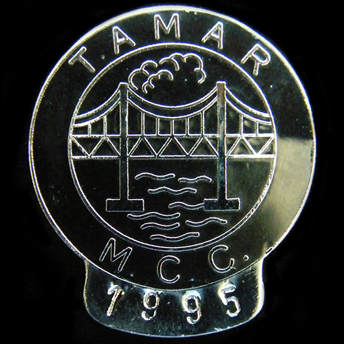 Tamar Rally pin badge