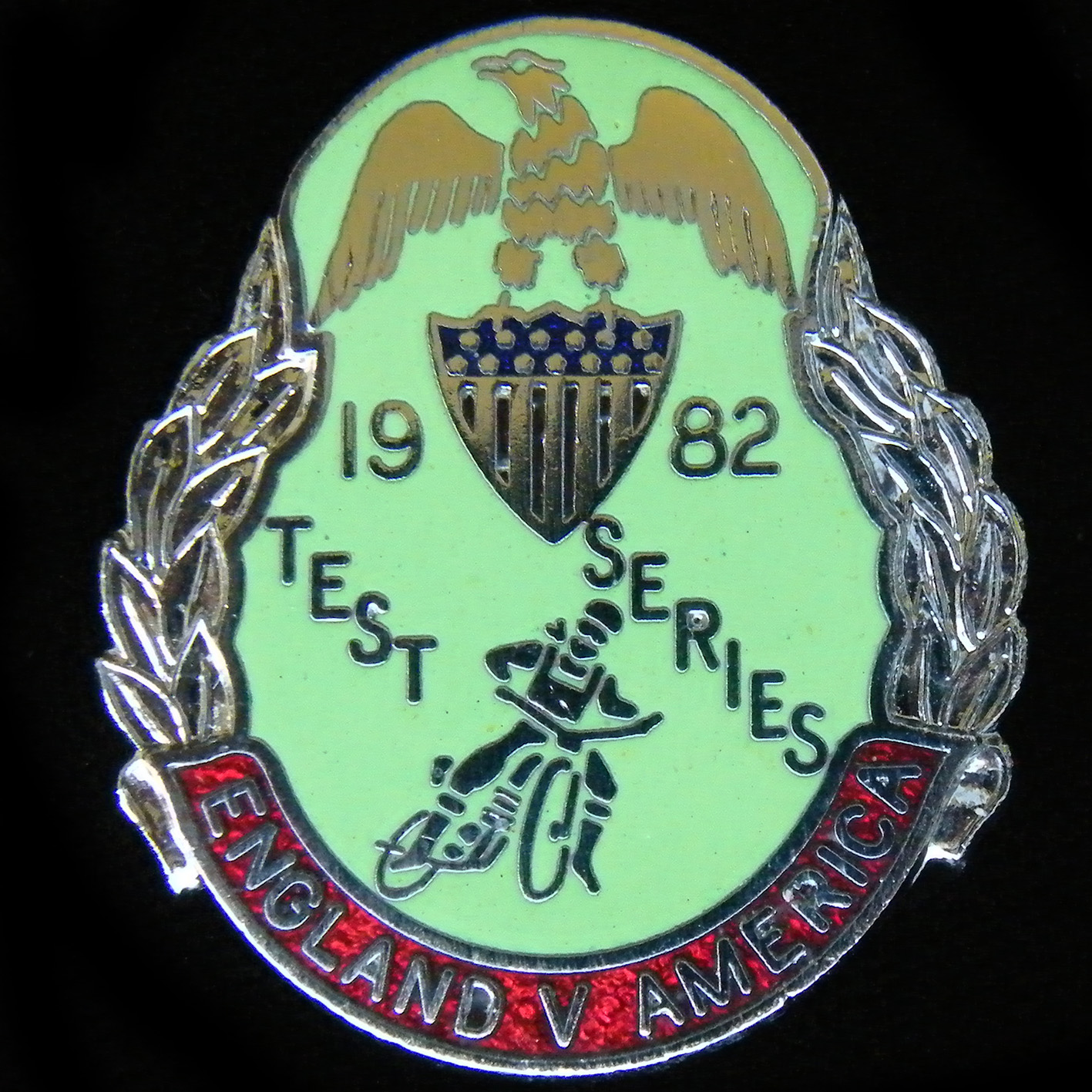 Speedway Test Series Lapel Badge