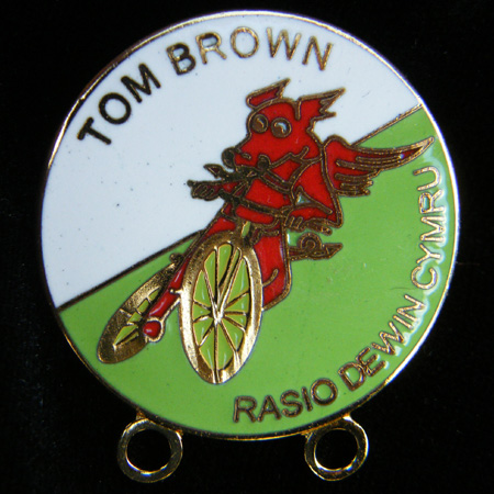Newport Speedway lapel badge