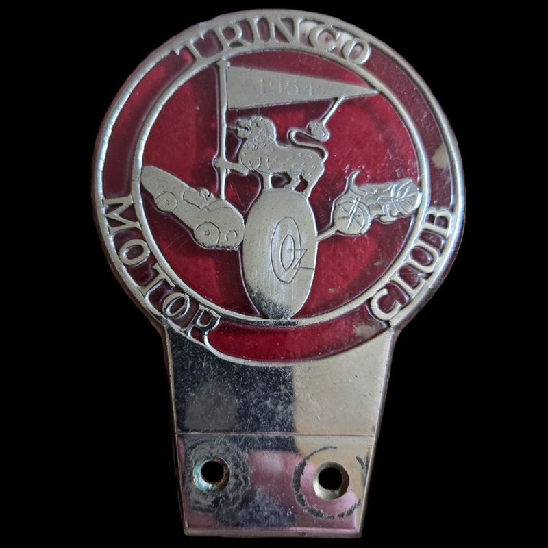 Triumph Trinco car badge