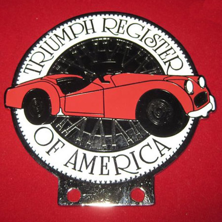 Fake Triumph Car Badge