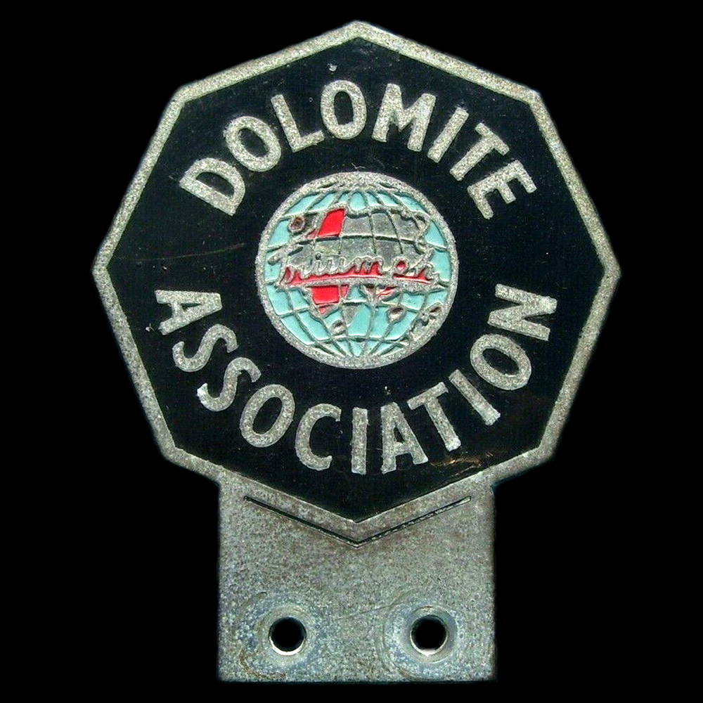 Triumph Dolomite Association car badge