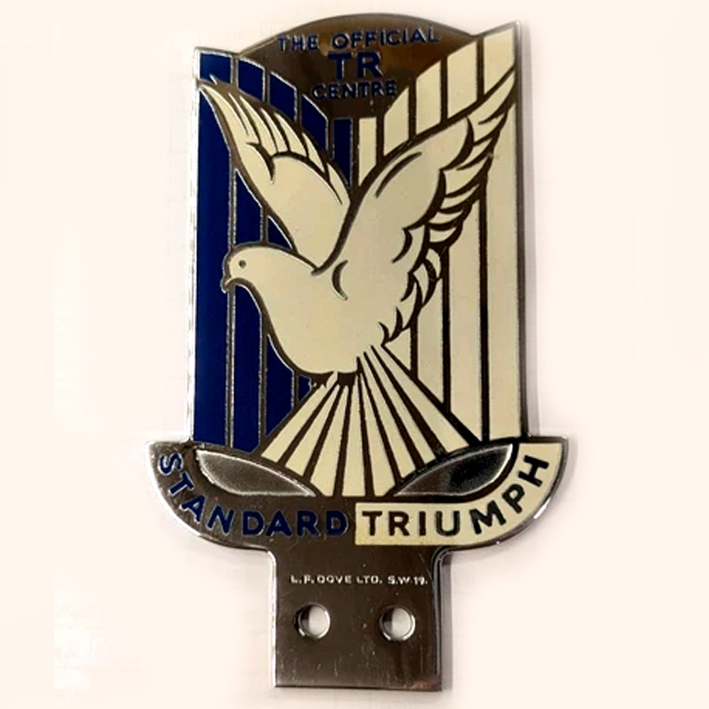  The Official TR Centre car badge