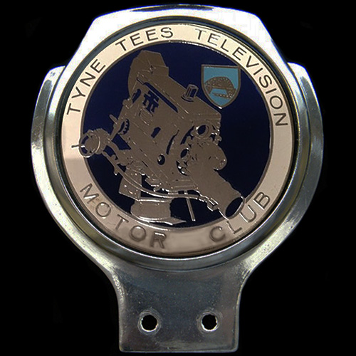 Tyne Tees Television Motor Club Car Badge
