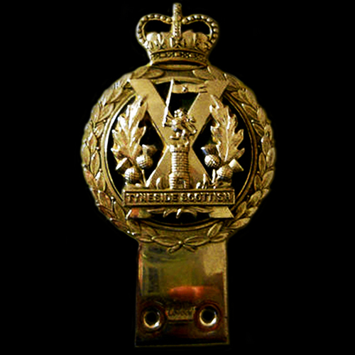 Tyneside Scottish Regt Car Badge
