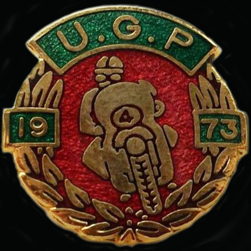 Ulster Grand Prix 1973 Lapel Badge