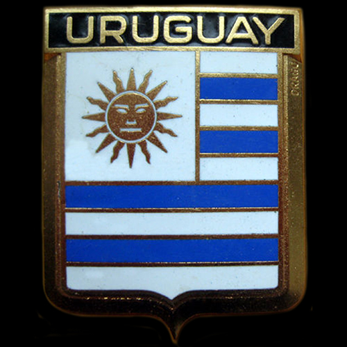 Uruguay Car Badge (Drago) 