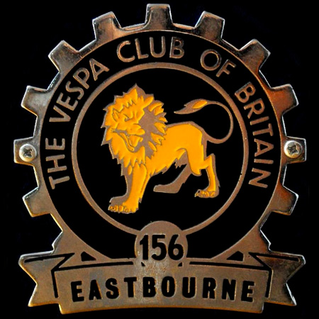 The Vespa Club of Britain Cog Badge