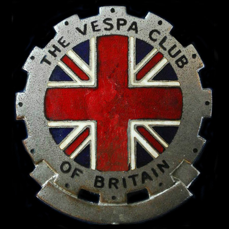 Vespa Club of Britain Cog Badge
