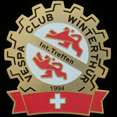 Vespa Club badge non-UK