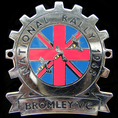 National Rally Bromley Vespa Club 1968 Cog Badge