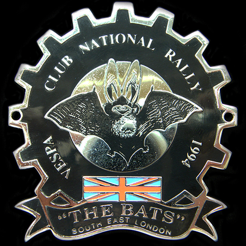 Vespa Club of Britain Rally Badge