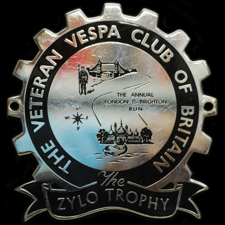The Vespa Club of BritainThe Zylo Trophy Cog Badge