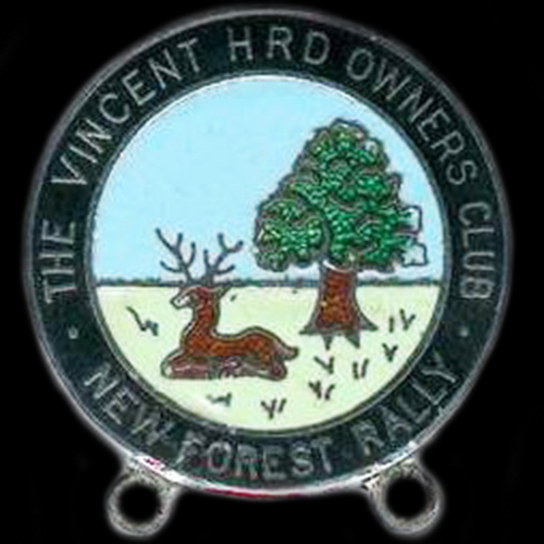Vincent Owners Club lapel badge