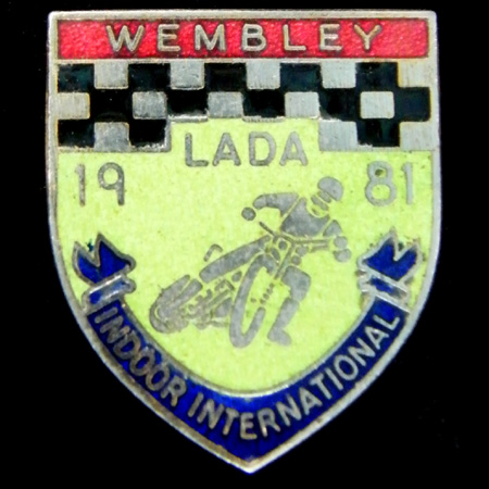 Wembley Speedway Lapel Badge