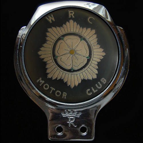 West Riding Constabluary Motor Club Car Badge